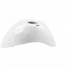 GARDE BOUE AVANT ADAPT. PIAGGIO ZIP SP2 50 2T LC BLANC (MONO FOURCHE)