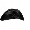 GARDE BOUE AVANT ADAPT. PIAGGIO ZIP SP2 50 2T LC  NOIR METAL (MONO FOURCHE)