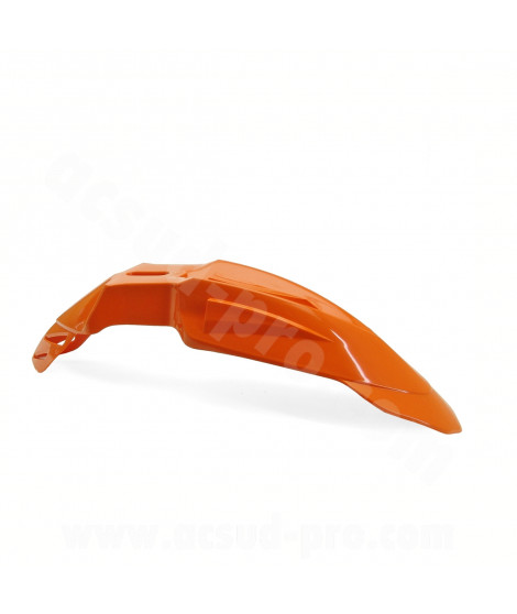 GARDE BOUE AVANT SUPER MOTARD ORANGE (UNIVERSEL)