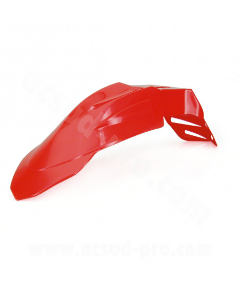 GARDE BOUE AVANT SUPER MOTARD ROUGE (UNIVERSEL)