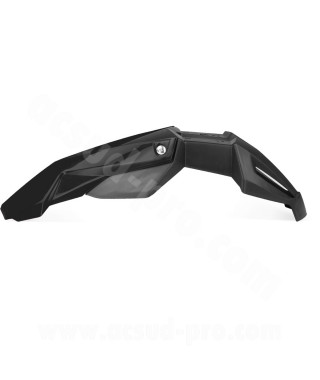 GARDE BOUE AV SUPER MOTARD NOEND UNIVERSEL (2 PIECES) NOIR / NOIR