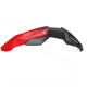 GARDE BOUE AV SUPER MOTARD NOEND UNIVERSEL (2 PIECES) NOIR / ROUGE