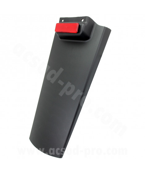 GARDE BOUE / BAVETTE ARRIERE ADAPT. MBK NITRO / YAMAHA AEROX 1998-2012 (OEM : 5BRF16421000)
