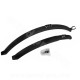 GARDE BOUE VELO SET 28" POLISPORT FLORIDA CLIPS (LA PAIRE)
