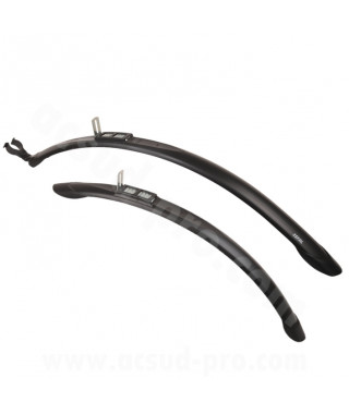 GARDE BOUE VELO SET 650B/700C/26"/27.5"/29" ZEFAL TRAIL SET 45mm (LA PAIRE)