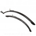 GARDE BOUE VELO SET 650B/700C/26"/27.5"/29" ZEFAL TRAIL SET 45mm (LA PAIRE)