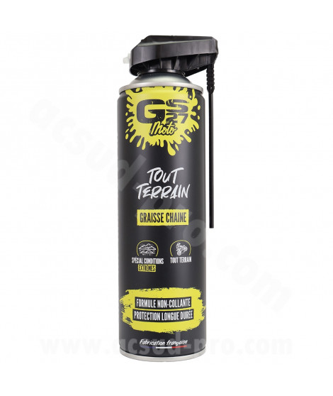 GRAISSE CHAINE GS27 MOTO TOUT TERRAIN  500 ML