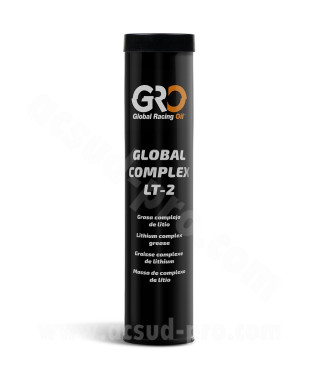 GRAISSE GLOBAL COMPLEX LT-2. CARTOUCHE 400GR GRAISSE MULTIFONCTIONNELLE AU LITHIUM