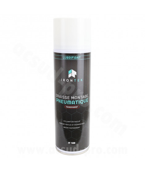 GRAISSE MONTAGE PNEUMATIQUE EN SPRAY   IRONTEK 400ml