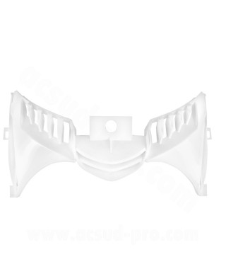 GRILLE AVANT ADAPT. PIAGGIO ZIP 50 2T AIR / 4T LIQUIDE H2O BLANC