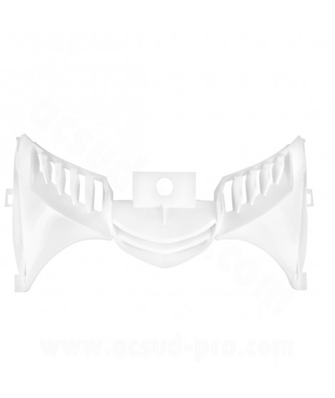 GRILLE AVANT ADAPT. PIAGGIO ZIP 50 2T AIR / 4T LIQUIDE H2O BLANC