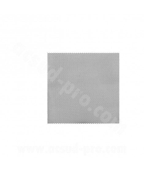 GRILLE DECO ANODISE NOIR 29CM X 35CM