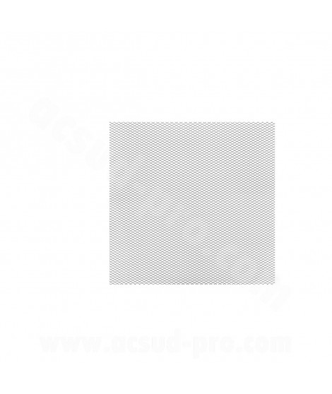 GRILLE DECO ANODISE SILVER 29CM X 35CM
