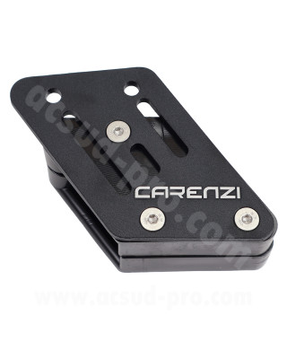 GUIDE CHAINE CARENZI ADAPT. DERBI SENDA 00- / RX / SX 06 / SMT / RCR 10- BLACK