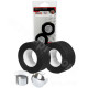 GUIDOLINE COTON TRESSOREX 85 NOIR (X2) EMBOUTS CHROMES VELOX/PERF (PACKAGE)
