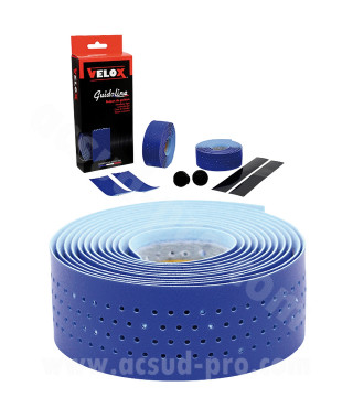 GUIDOLINE SOFT GRIP PERFOREE BLEU VELOX - EPAISSEUR 2.5MM (X2)