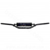 GUIDON MOTO CROSS / MECABOITE CARENZI EVO AVEC MOUSSE Ø22MM  (L : 810MM / H : 50mm) NOIR