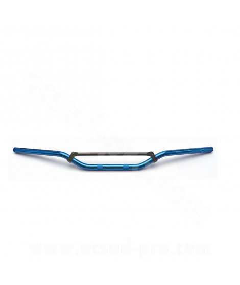 GUIDON MOTO / MECABOITE / CROSS ALU NOEND BLEU Ø22mm (L : 810mm H : 93mm)