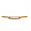 GUIDON MOTO / MECABOITE / CROSS ALU NOEND ORANGE Ø22mm (L : 810mm H : 93mm)