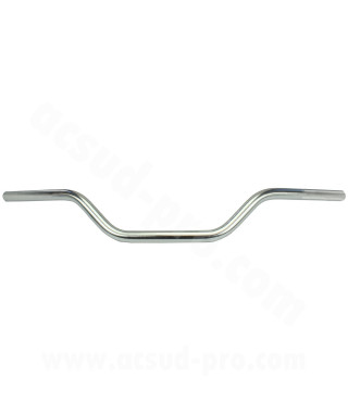 GUIDON MOTO / MECABOITE / CROSS NOEND ALUMINIUM Ø22.2 COULEUR ALU ( L: 710mm H: 100mm )