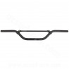 GUIDON MOTO / MECABOITE / CROSS NOEND ALUMINIUM Ø22.2 COULEUR NOIR ( L: 710mm H: 100mm )