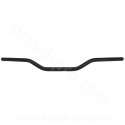 GUIDON MOTO / MECABOITE / CROSS  NOEND ALUMINIUM Ø22.2 COULEUR NOIR (L : 760mm H : 100mm)