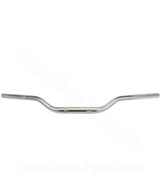 GUIDON MOTO / MECABOITE / CROSS NOEND OVERSIZE ALUMINIUM Ø28.6 COULEUR ALU (L : 804mm H : 100mm)