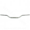 GUIDON MOTO / MECABOITE / CROSS NOEND OVERSIZE ALUMINIUM Ø28.6 COULEUR ALU (L : 804mm H : 100mm)