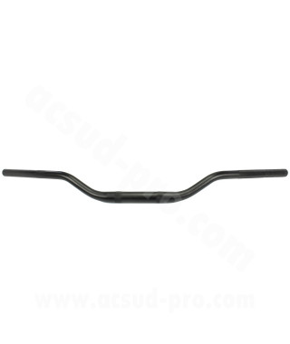 GUIDON MOTO / MECABOITE / CROSS  NOEND OVERSIZE ALUMINIUM Ø28.6 COULEUR NOIR (L : 802mm H : 65mm)