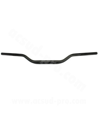 GUIDON MOTO / MECABOITE / CROSS NOEND OVERSIZE ALUMINIUM Ø28.6 COULEUR NOIR (L : 804mm H : 100mm)