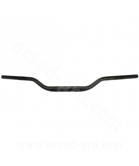 GUIDON MOTO / MECABOITE / CROSS NOEND OVERSIZE ALUMINIUM Ø28.6 COULEUR NOIR (L : 804mm H : 100mm)