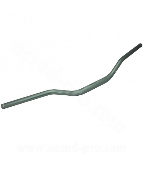 GUIDON MOTO / MECABOITE / CROSS  OVERSIZE NOEND  Ø28.6 GRIS TITANE  GU10 (L : 825mm H : 75mm)