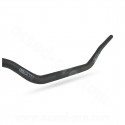GUIDON MOTO / MECABOITE / CROSS OVERSIZE NOEND Ø28.6  NOIR MAT GU10 (L : 825mm H : 75mm)