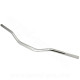 GUIDON MOTO / MECABOITE / CROSS  OVERSIZE NOEND Ø28.6  SILVER  GU10 (L : 825mm H : 75mm)