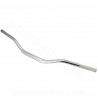 GUIDON MOTO / MECABOITE / CROSS  OVERSIZE NOEND Ø28.6  SILVER  GU10 (L : 825mm H : 75mm)
