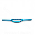 GUIDON STREET BIKE TNT ALU BLEU L : 625MM AVEC BARRE DE RENFORT (H : 40MM SOUS BARRE)