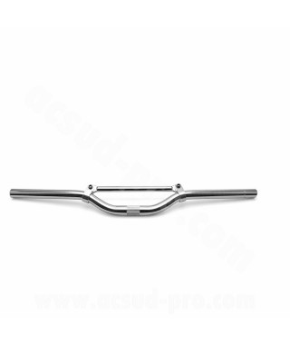 GUIDON STREET BIKE TNT ALU POLI L : 625MM AVEC BARRE DE RENFORT (H : 40MM SOUS BARRE)