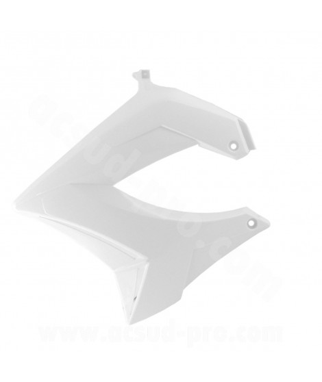 HABILLAGE RESERVOIR GAUCHE ADAPT. DERBI SENDA DRD / XTREM 2000-2011 BLANC