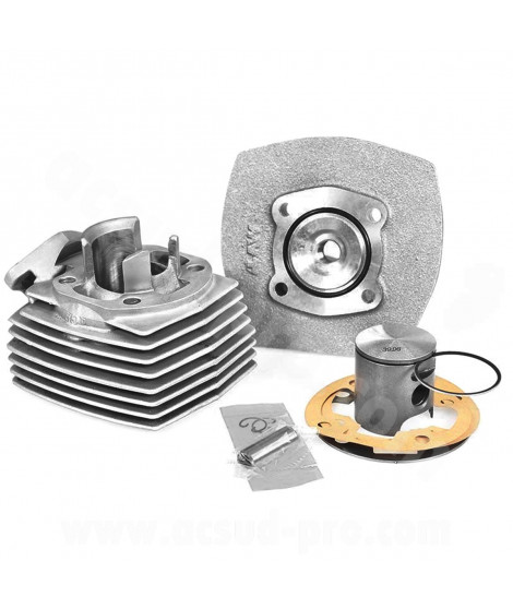 HAUT MOTEUR CYCLO MVT ALU G1 S-RACE APAPT. PEUGEOT 103 103 SP  / MVL / SPX / RCX / VOGUE (CYLINDRE + CULASSE) (HM33)