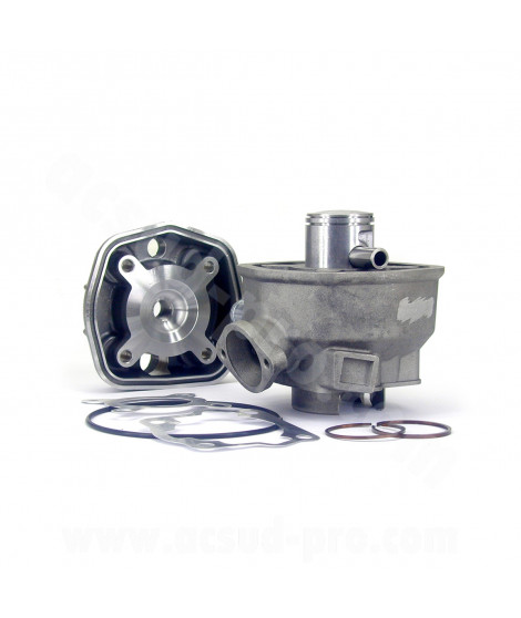 HAUT MOTEUR MOTO CARENZI ALU ADAPT. DERBI SENDA EURO 2 (CYLINDRE + CULASSE)