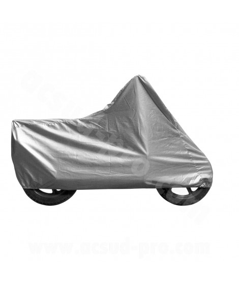 HOUSSE / BACHE DE PROTECTION POUR MOTO / SCOOTER TAILLE L (AVEC SANGLE)