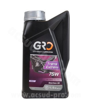 HUILE DE BOITE GLOBAL RACING OIL TRANS EXTREM 75W (BIDON 1L) GRO