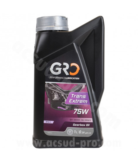 HUILE DE BOITE GLOBAL RACING OIL TRANS EXTREM 75W (BIDON 1L) GRO