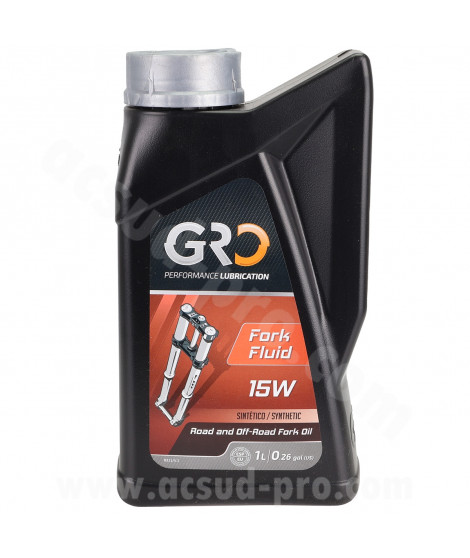 HUILE DE FOURCHE GLOBAL RACING OIL 15W (1L) GRO