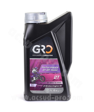 HUILE GLOBAL RACING OIL 2T PERFORMANCE  OFF-ROAD (BIDON 1L) GRO SPECIAL COMPETITION
