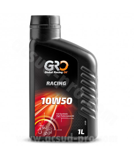 HUILE GLOBAL RACING OIL 4T GLOBAL RACING 10W50 100% SYNTHESE (BIDON 1L) GRO