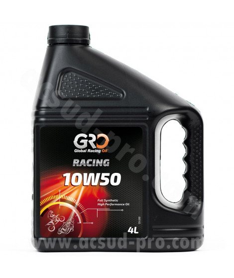 HUILE GLOBAL RACING OIL 4T GLOBAL RACING 10W50 100% SYNTHESE (BIDON 4L)