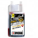 HUILE IPONE 2T SAMOURAÏ RACING 100% SYNTHESE SENTEUR FRAISE (BIDON 1L)