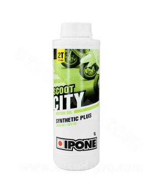 HUILE IPONE 2T SCOOT CITY SYNTHESE (BIDON 1L)