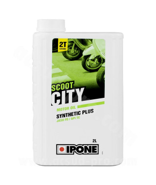 HUILE IPONE 2T SCOOT CITY SYNTHESE (BIDON 2L)